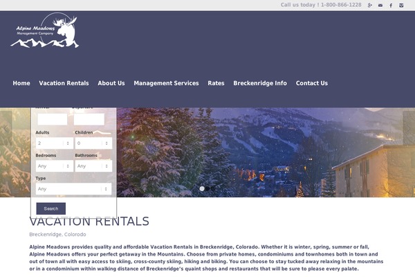 Site using Awesome Weather Widget plugin