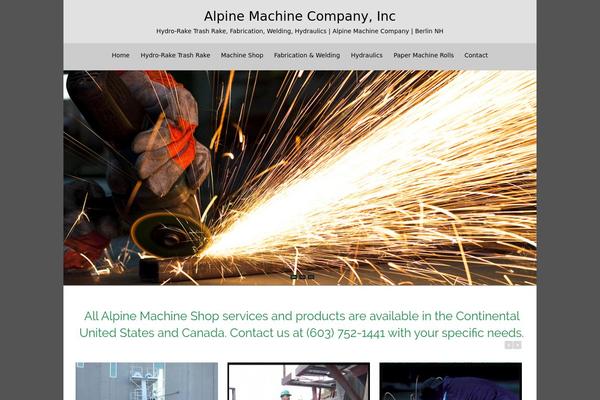 alpinemachine.com site used Hathor