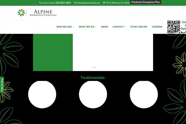 alpinerehab.net site used Apicona-child