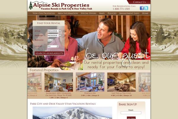 alpineskiproperties.com site used Q4fw-theme