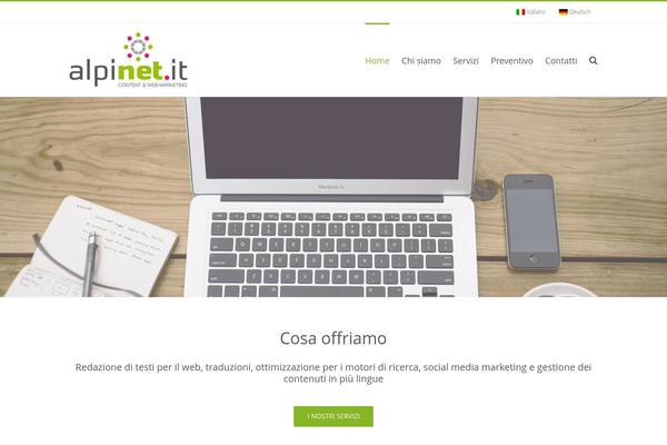 alpinet.it site used Webalm