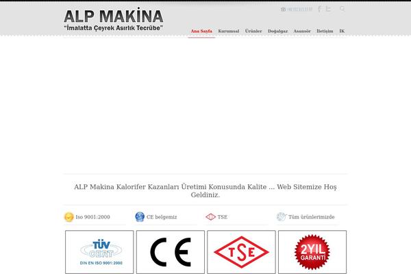 alpmakine.com site used Fringetech