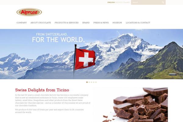 alprose.ch site used Baronie-group