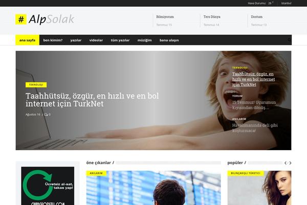 Fabiano theme site design template sample