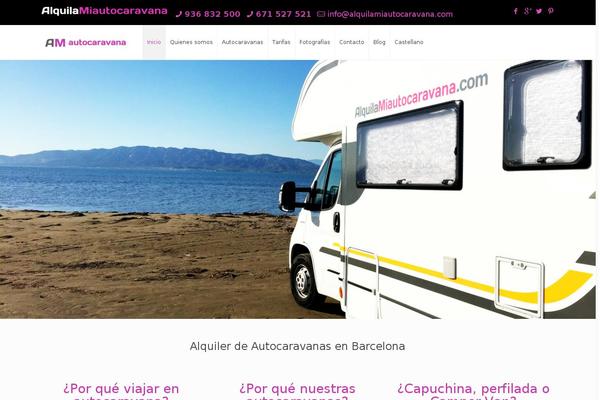 BeTheme Child theme site design template sample