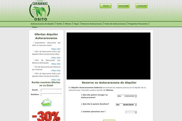 alquilerautocaravanasvalencia.com site used Osito