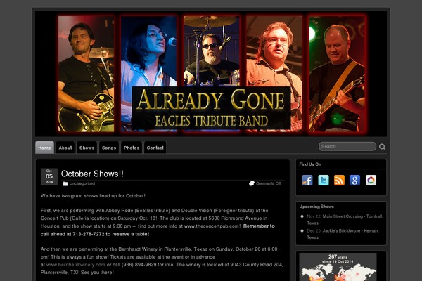 Suffusion theme site design template sample