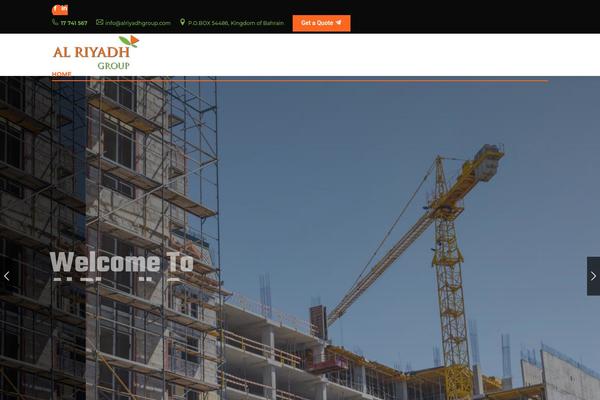 The7 theme site design template sample