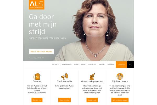 ALS theme websites examples