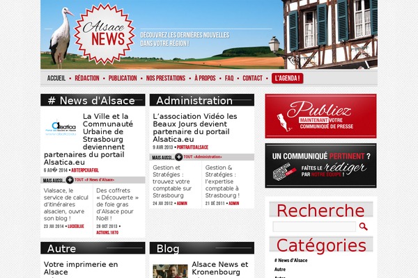 Twenty Twelve theme site design template sample
