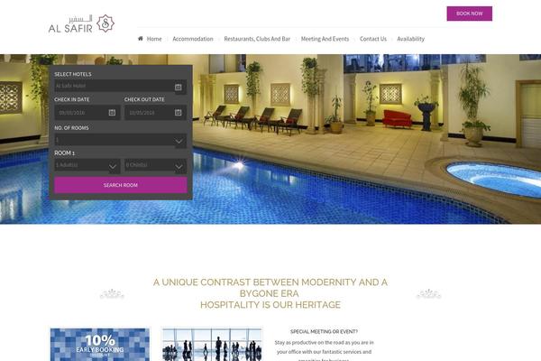 Hotel-theme theme site design template sample