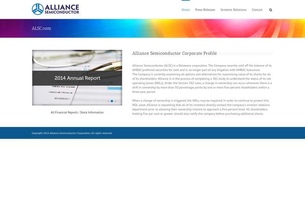 Avada theme site design template sample