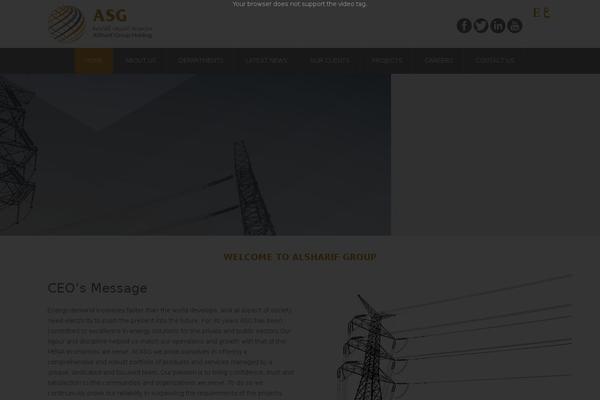 alsharifgroup.com site used Alsharif