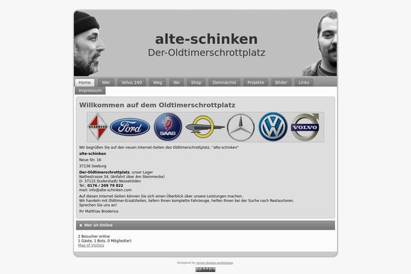alte-schinken.com site used Alteschinken