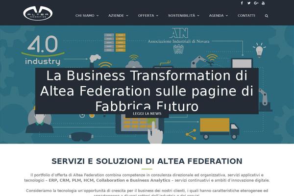 alteafederation.it site used Avada Child Theme