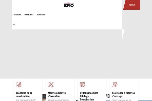Enginir theme site design template sample