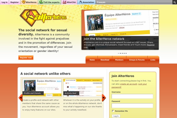 alterheros.com site used Alterheros