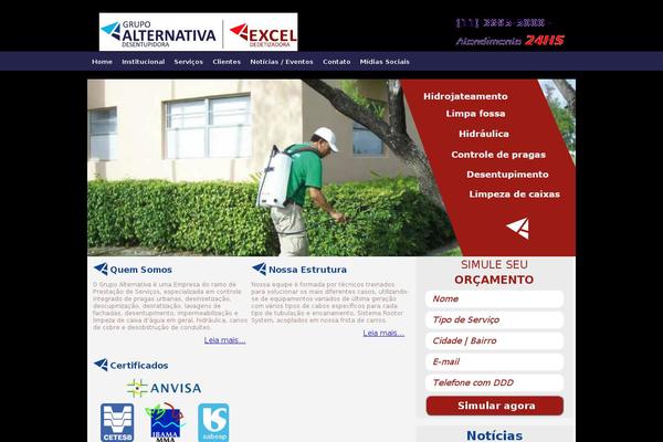 alternativadesentupidora.com.br site used Alternativa