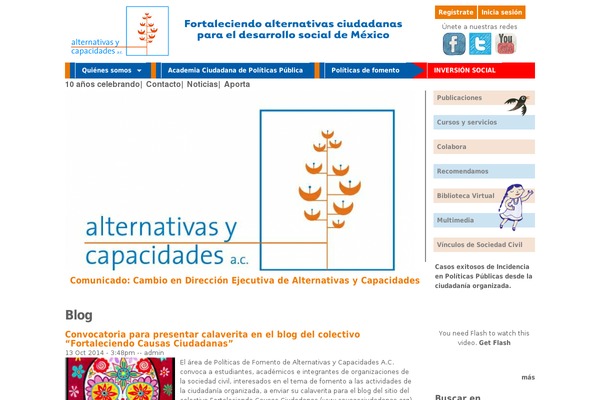 alternativasycapacidades.org site used Alternativas-y-capacidades-v2