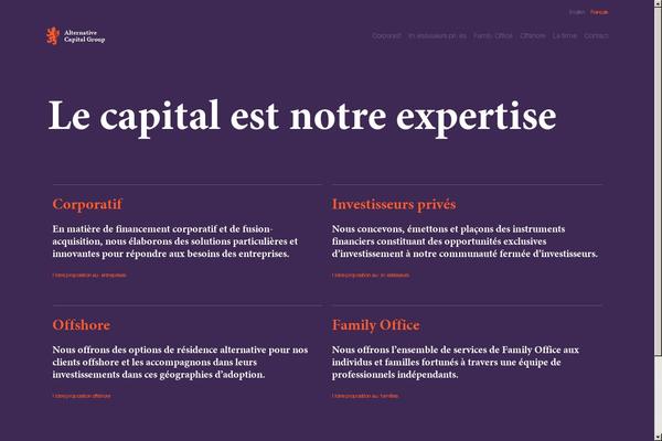alternativecapitalgroup.ca site used Alternativecapitalgroup