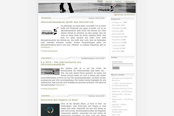 alternativmusik.de site used Shadedgrey