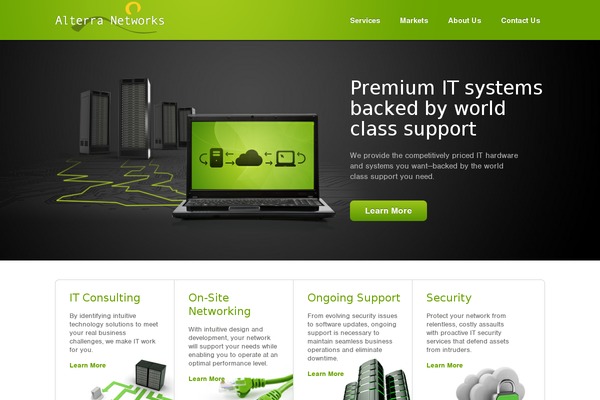 alterranetworks.com site used Alterra