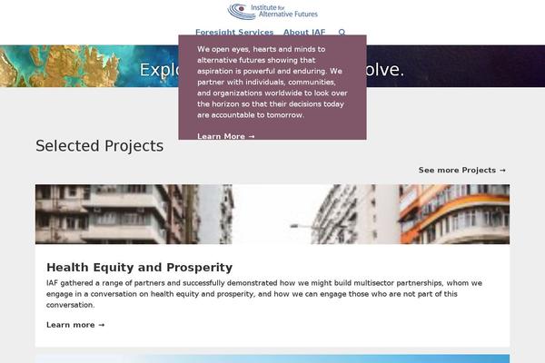 altfutures.org site used Alt-futures