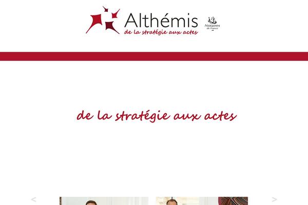althemis.fr site used Althemis