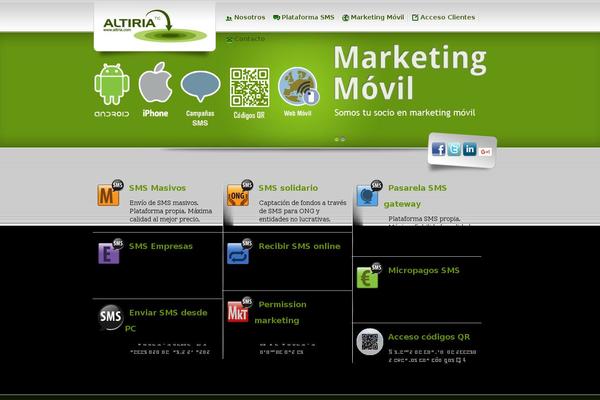altiria WordPress theme, websites list used altiria theme altiria theme websites examples