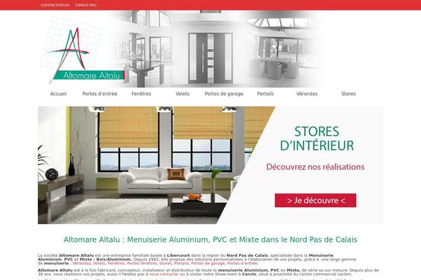 Virtue theme site design template sample