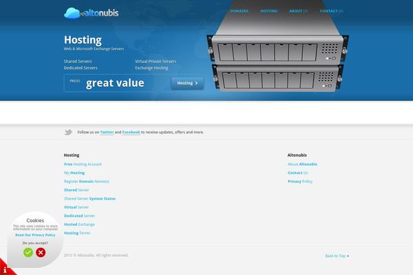 altonubis.com site used Altonubis