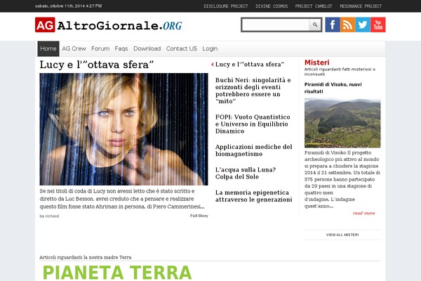 altrogiornale.org site used The-newspaper-child