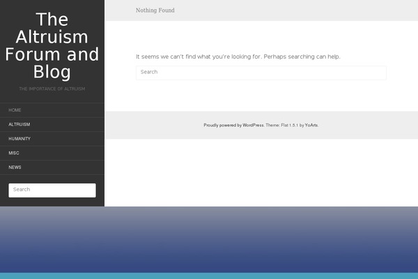 Flat theme site design template sample