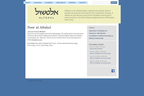 altshul.org site used Sks