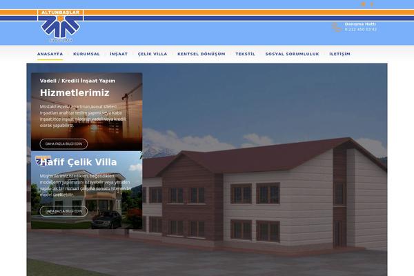 altunbaslar.com site used Tasarim2