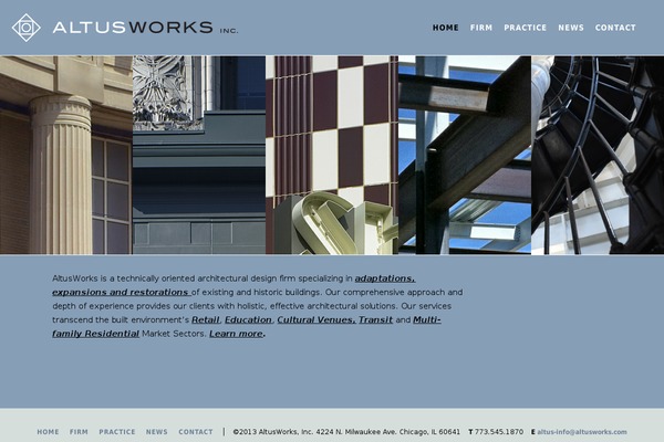 altusworks.com site used Altusworks