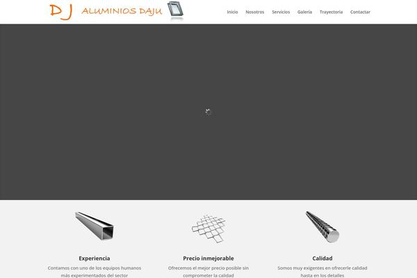 Divi theme site design template sample