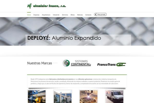 aluminiosfranco.es site used Bilnea