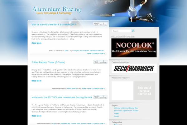 aluminium-brazing.com site used Streamline