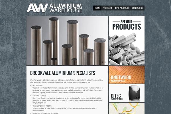aluminiumwarehouse.com.au site used Alumini