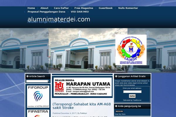 alumnimaterdei.com site used Alumnimaterdei2012_new