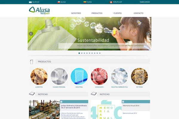 alusa.cl site used Alusa-2014