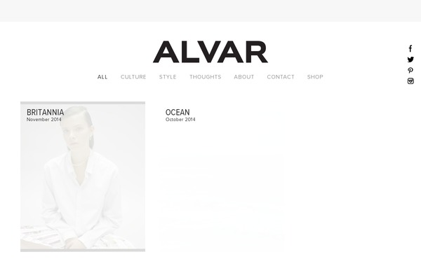alvarmagazine.com site used Alvar