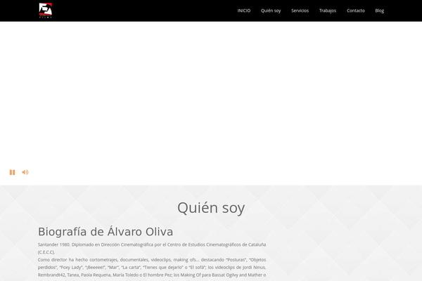alvarooliva.com site used onetone