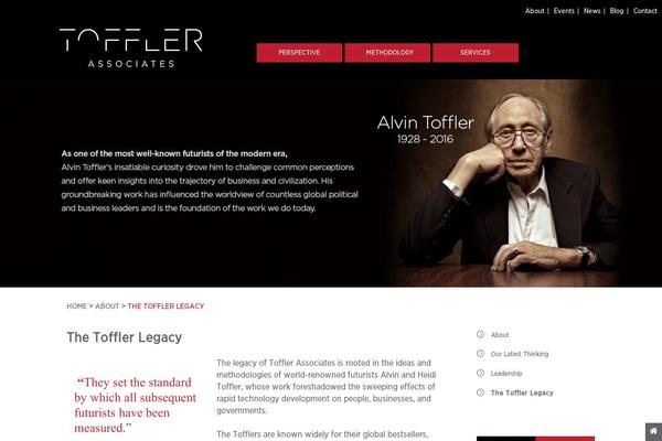 alvintoffler.net site used Toffler
