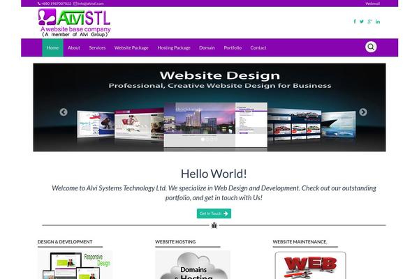 Openstrap theme site design template sample