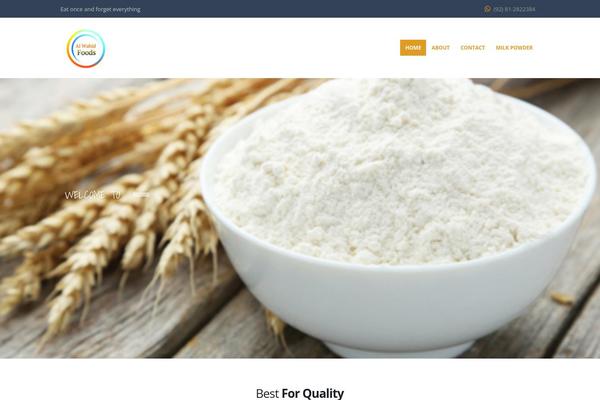 Porto theme site design template sample