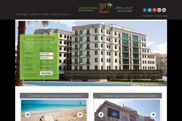 alwaleedhotels.com site used Alwaleed