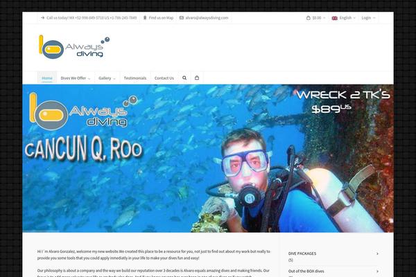 Highend theme site design template sample