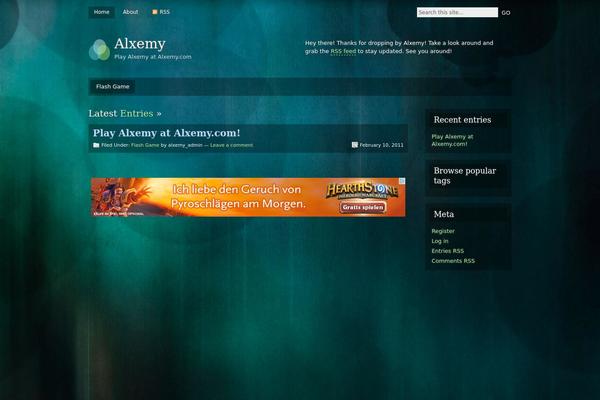 alxemy.com site used Motion